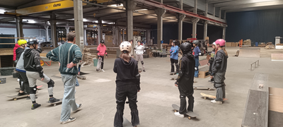 Cours de skate au skatelab